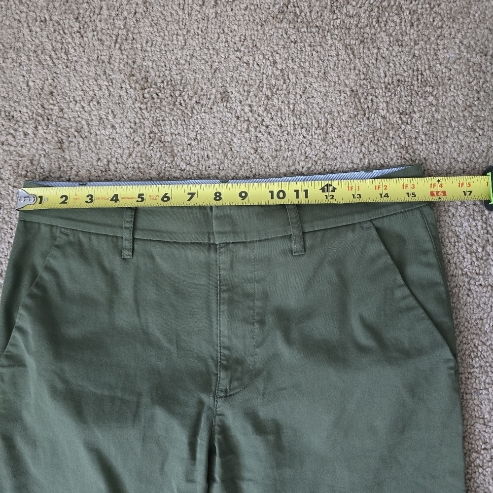 J Crew Green Pants Boyfriend Chino Size 26 - Picture 5 of 10